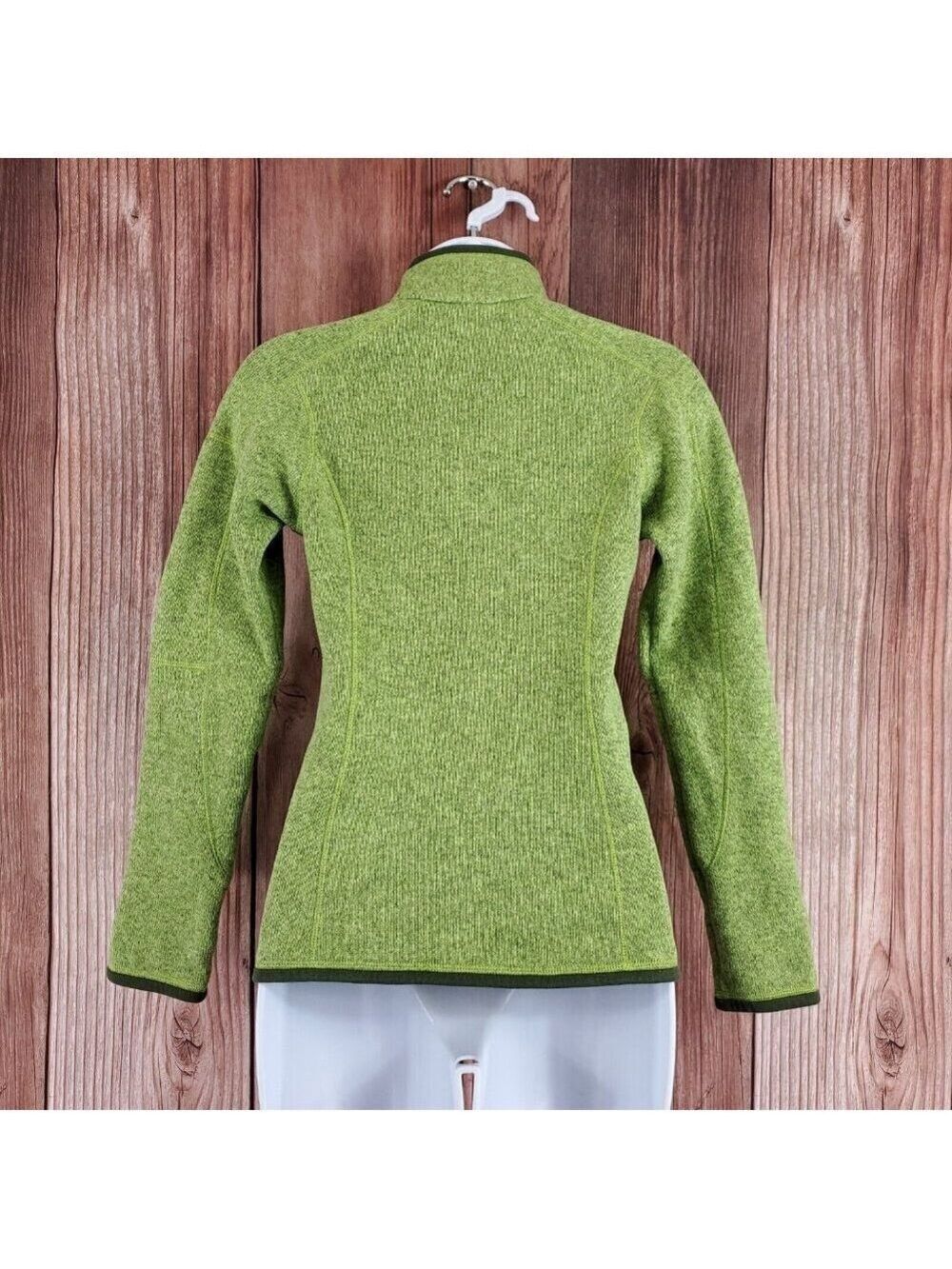 Patagonia Womens Size XS Better Sweater 1/4 Zip Pullover Green 25616 - Picture 5 of 14